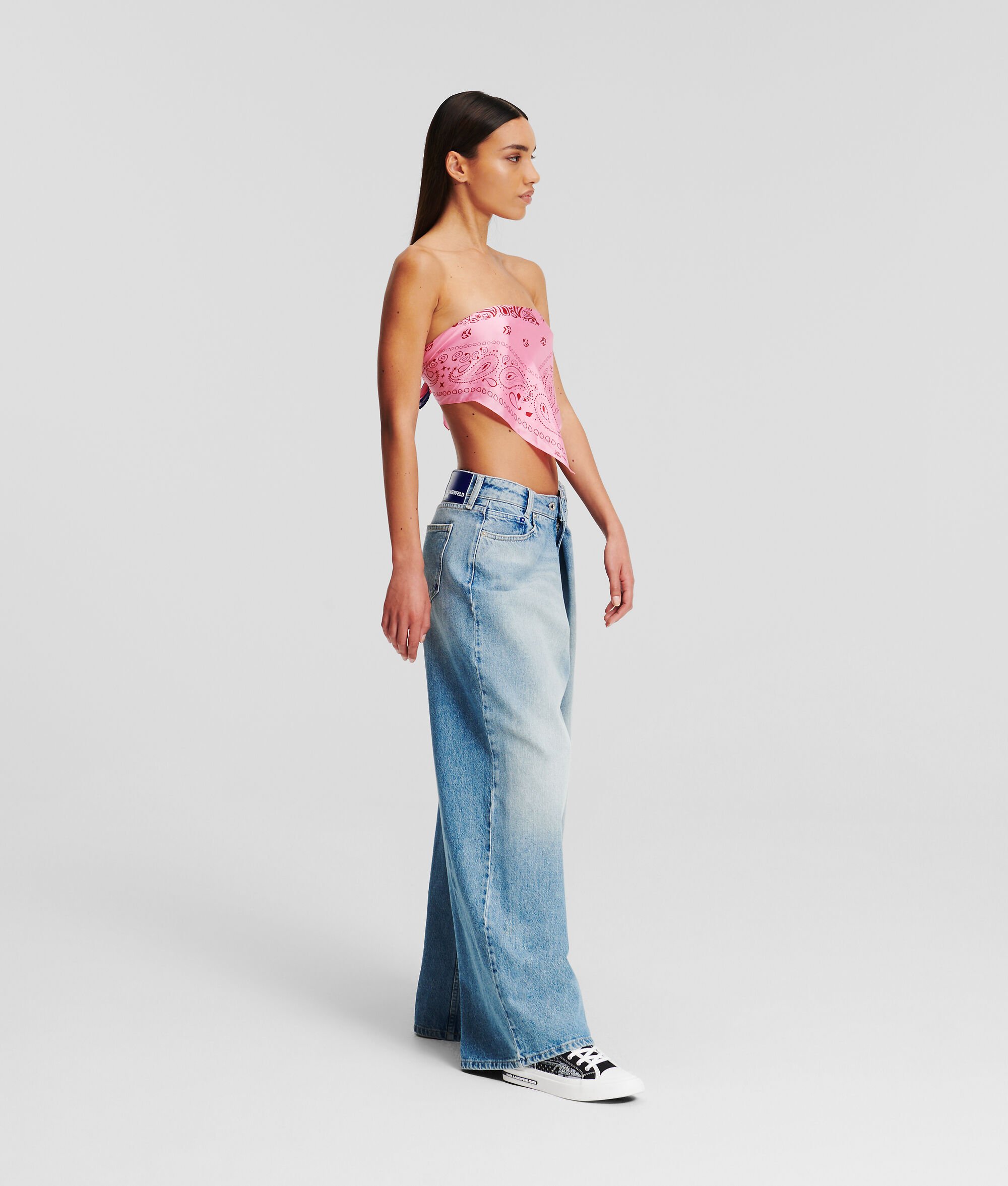 (image for) State-Of-The-Art KLJ Mid-Rise Relaxed Pleated Jeans